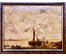 Гойен Ян Ван ,Goyen Jan van (1596-1656) "Рыбаки в гавани", масляная живопись на дубовой панели. Размер 34х45см. № 2075 (артикул №2075) - фото №4