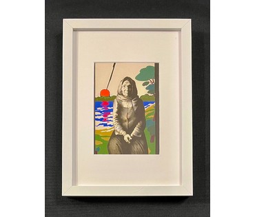 Селещук Н.М. Акварель. Размер с рамой и паспарту 23,5х32,5 см. № 2084 (артикул №2084) - фото №1