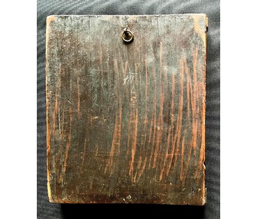 Казанская Пресвятая Богородица, Палех, первая половина 19 века. Размер 26х31 см. (артикул № 2117) - фото №5