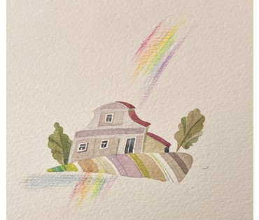 Селещук Н.М. Акварель к книге С.Папар " Мы-грамацеі!" Размер 14х13,5 см. (артикул № 2129) - фото №2