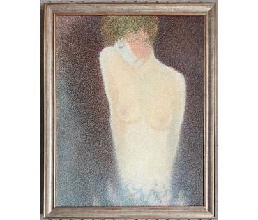 Забавчик А.И "Вечер" 2007г. Холст,масло. Размер 90х70 см. (артикул № 2144) - фото №1