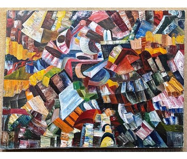 Квасов В.М. Холст, масло. Размер 96,5х74 см. № 2298 (артикул №2298) - фото №1