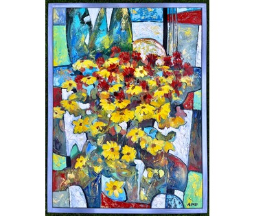 Левкович М.В "Спынісь імгненне", 2021г. Холст, масло. Размер 80х60 см. № 2311 (артикул №2311) - фото №3