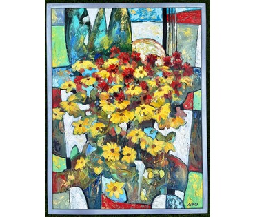 Левкович М.В "Спынісь імгненне", 2021г. Холст, масло. Размер 80х60 см. № 2311 (артикул №2311) - фото №4