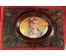 Шкатулка "Дама", Европа.19 век. Дерево, латунь, фарфор, живопись. Размер 26х17х11 см. № 2338 (артикул №2338) - фото №2