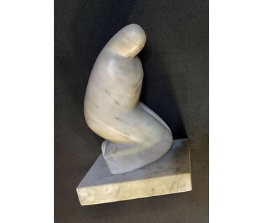 Архипенко А.П (1887-1964) Скульптура, 1938г. Мрамор, высота 24,5 см. № 2362 (артикул №2362) - фото №13