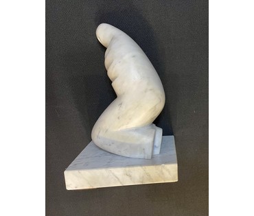 Архипенко А.П (1887-1964) Скульптура, 1938г. Мрамор, высота 24,5 см. № 2362 (артикул №2362) - фото №15