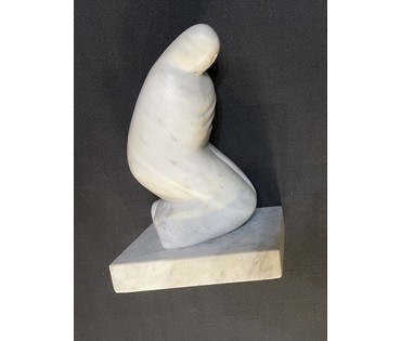 Архипенко А.П (1887-1964) Скульптура, 1938г. Мрамор, высота 24,5 см. № 2362 (артикул №2362) - фото №17