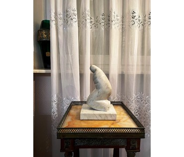 Архипенко А.П (1887-1964) Скульптура, 1938г. Мрамор, высота 25 см. № 2362 (артикул №2362) - фото №9