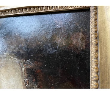 Munkacsy Michel Lieb (1844-1909) Женский портрет. Холст, масло.Размер 55х40 см. 11 категория по Соловьёву. № 2364 (артикул №2364) - фото №7