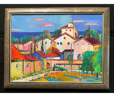 Сковородко О.А "Крымское утро", 2017г. Холст, масло. Размер 41х55см. № 2386 (артикул №2386) - фото №10