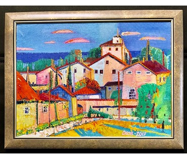 Сковородко О.А "Крымское утро", 2017г. Холст, масло. Размер 41х55см. № 2386 (артикул №2386) - фото №2
