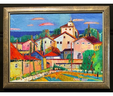 Сковородко О.А "Крымское утро", 2017г. Холст, масло. Размер 41х55см. № 2386 (артикул №2386) - фото №1