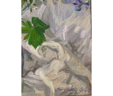 Меляшкевич Ф.Ф "Лубін", 2017г. Холст, масло, размер 56х70 см. № 2407 (артикул №2407) - фото №3