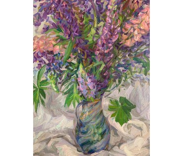 Меляшкевич Ф.Ф "Лубін", 2017г. Холст, масло, размер 56х70 см. № 2407 (артикул №2407) - фото №2