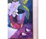 Барсуков Д.В "Натюрморт с орхидеями и гранатом", 2022г. Холст, масло. Размер 60х40 см. № 2488 (артикул №2488) - фото №2