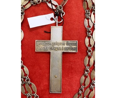 Крест протеиерейский. 1920-1930г.г. № 2495 (артикул №2495) - фото №2