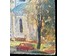 Хмелевский В.В Картон, масло.1990г. Размер 68х68 см. № 2525 (артикул №2525) - фото №5