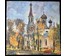 Хмелевский В.В Картон, масло.1990г. Размер 68х68 см. № 2525 (артикул №2525) - фото №7