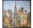 Хмелевский В.В Картон, масло.1990г. Размер 68х68 см. № 2525 (артикул №2525) - фото №3