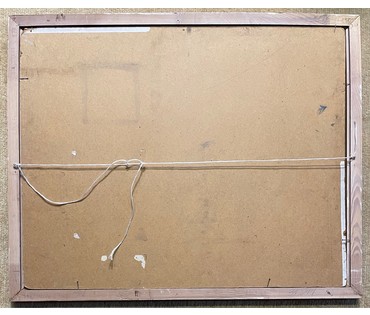 Кудревич Р.В - Народный художник. "Городской пейзаж", ДВП, масло.Размер 80х100 см. № 2539 (артикул №2539) - фото №8