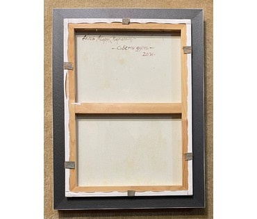 Мара Алесь (Марочкин А.А) "Светлы дзень",2021г. Холст, масло.Размер 50х75 см. № 2542 (артикул №2542) - фото №4