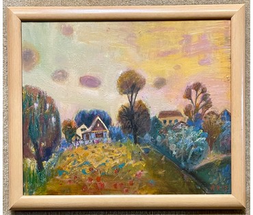 Костюченко А.К "Летний пейзаж", 2023г. Холст, масло. Размер 50х60 см. № 2570 (артикул №2570) - фото №2