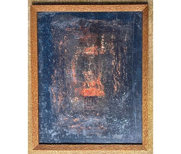 Холст, масло. Подпись автора. Смешанная техника письма. Размер 48.5х60,5 см. № 2581 (артикул №2581) - фото №1