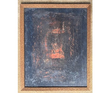 Холст, масло. Подпись автора. Смешанная техника письма. Размер 48.5х60,5 см. № 2581 (артикул №2581) - фото №7