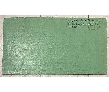 Дорошевич Ф.И "В Калининграде". Холст, масло, картон. Размер 36х65 см.без рамы. № 2589 (артикул №2589) - фото №3
