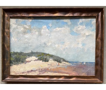 Дорошевич Ф.И. "Куршская коса". Холст, масло. Размер 70х89 см. № 2609 (артикул №2609) - фото №12