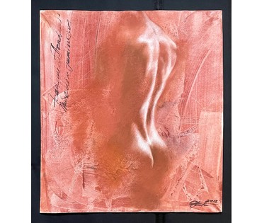 Врублевская С.П. Из серии "Academiae" (2), 2012г. Пастель, размер 75х70 см. № 2644 (артикул №2644) - фото №2