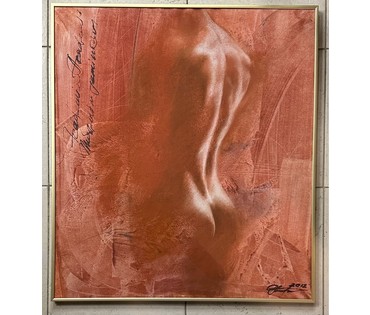 Врублевская С.П. Из серии "Academiae" (2), 2012г. Пастель, размер 75х70 см. № 2644 (артикул №2644) - фото №1