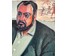 Щемелёв Л.Д "Борис Усс", 1960г. Картон, масло. Размер 74х52 см. № 2680 (артикул №2680) - фото №5