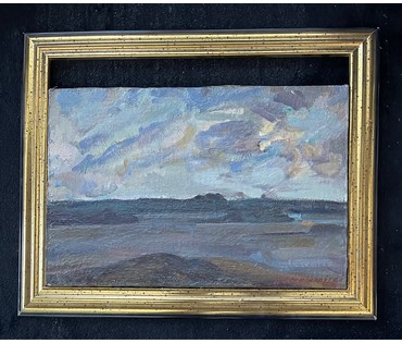 Свентоховский П.В Пейзаж. Холст, масло. Размер 39х59 см. № 2683 (артикул №2683) - фото №5