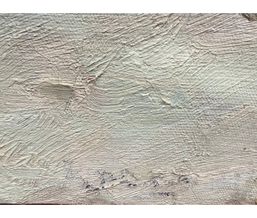 Крохалев П.С. (Крохолев) "Дорога на Радошковичи", холст, масло. Размер 52х106 см. №149