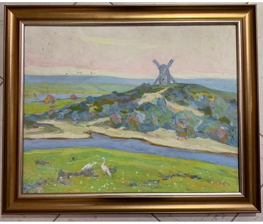 Доморад В.А "Радзіма". Картон, масло. Размер 40х50 см. № 2700 (артикул №2700) - фото №1