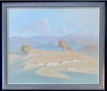 Батальонок Е.Е "У гарах Арменіі", 2023г. Холст, масло. Размер 50х60 см. № 2768 (артикул №2768) - фото №1