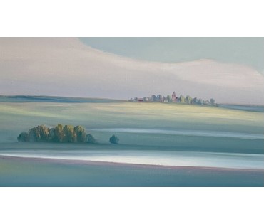 Батальонок Е.Е "Пачатак лета", 2021г. Холст, масло. Размер 50х60 см. № 2777 (артикул №2777) - фото №7