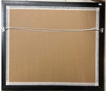 Стащенюк В.П. "Дом Валенція Ваньковіча мастака-рамантыка 1-й пал.20 ст. Мінск 1967г.". Автолитография, 1988г. Размер 60х70 см. без рамы. № 2835 (артикул №2835) - фото №3