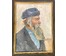 Крохалев П.С (Крохолев) "Селянин", 1979г. Картон, масло.Размер 26х35 см. № 2896 (артикул №2896) - фото №2