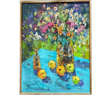 Потворова Т.В "Солнечный июль", 2023г. Холст, масло.Размер 80х60 см. № 2923 (артикул №2923) - фото №3