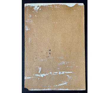 Козловский А.С "Портрет", картон, масло. Размер 35х50,5 см. № 2929 (артикул №2929) - фото №3