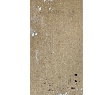 Козловский А.С "Портрет", картон, масло. Размер 35х50,5 см. № 2929 (артикул №2929) - фото №2