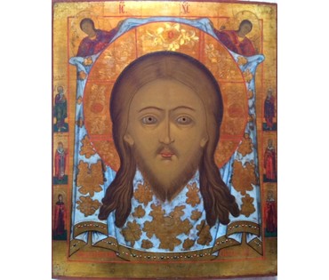 Икона "Спас Нерукотворный" с предстоящими. Ветка, начало 20ого века № 17