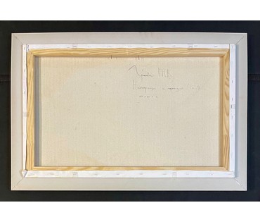 Гриневич Т.В "Натюрморт с гортензией", 2023г. Холст, масло. Размер 50х80 см. № 2981 (артикул №2981) - фото №5