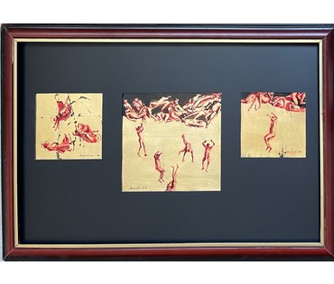 Кондрусевич В.В Картон, масло. 2013г. Размер 70х100 см. № 2986 (артикул №2986) - фото №2