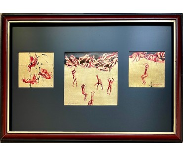 Кондрусевич В.В Картон, масло. 2013г. Размер 70х100 см. № 2986 (артикул №2986) - фото №3