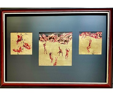 Кондрусевич В.В Картон, масло. 2013г. Размер 70х100 см. № 2986 (артикул №2986) - фото №4