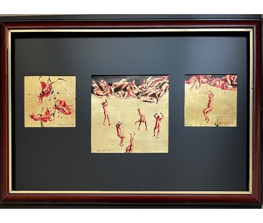 Кондрусевич В.В Картон, масло. 2013г. Размер 70х100 см. № 2986 (артикул №2986) - фото №5